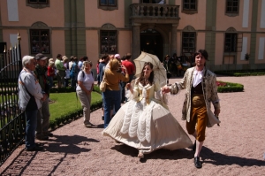 Zámecké slavnosti ve stylu rodu Chamaré 