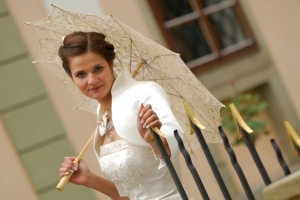 Fotografování na zámku - foto Milan Zářecký