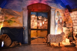 Zámecký Betlém v životní velikosti