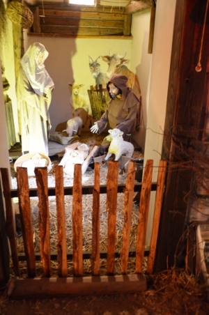 Zámecký Betlém v životní velikosti