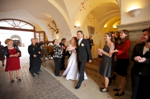 Fotografování na zámku - foto Milan Zářecký