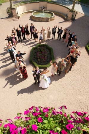 Fotografování na zámku - foto Milan Zářecký