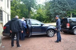 Pan premiér Bohuslav Sobotka na Zámku Potštejn