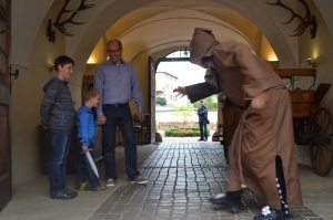Pan premiér Bohuslav Sobotka na Zámku Potštejn