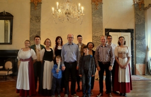 Pan premiér Bohuslav Sobotka na Zámku Potštejn