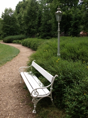 Zámecký park posezení