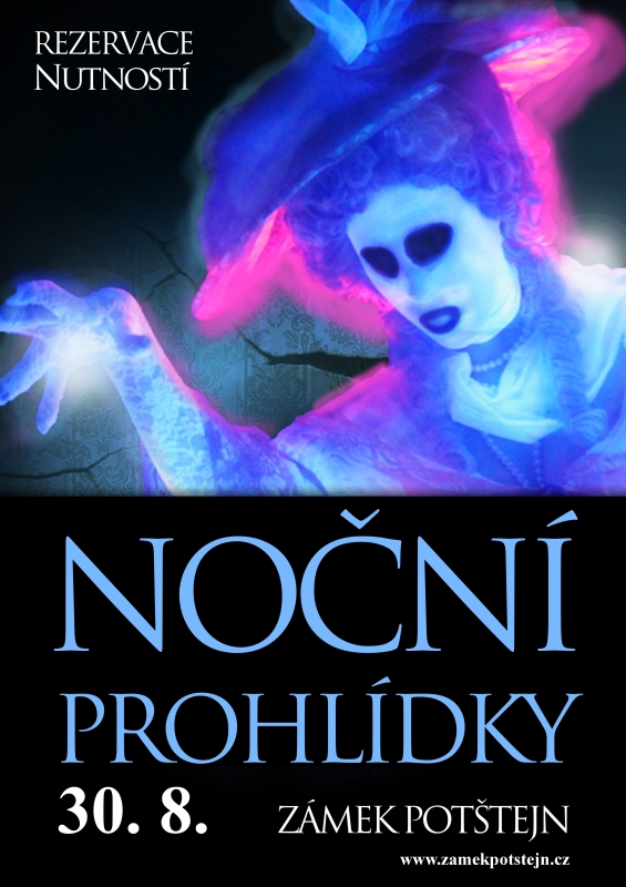 UNIKÁTNÍ NOČNÍ PROHLÍDKY ZÁMKU 3. a 4.července